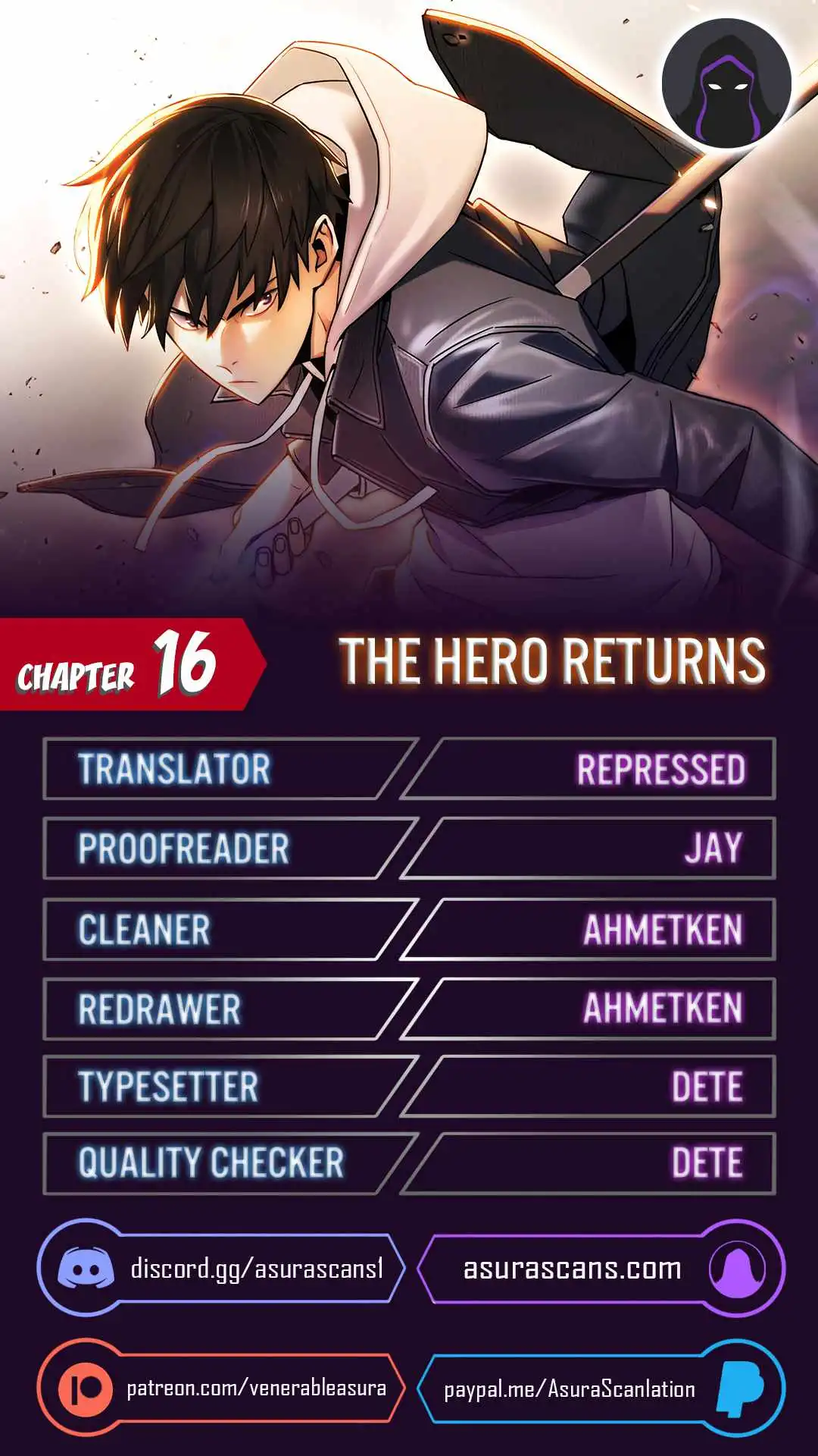 The Hero Returns Chapter 16 1